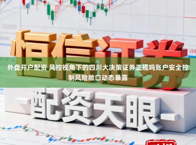 外盘开户配资 风控视角下的四川大决策证券正规吗账户安全控制风险敞口动态暴露