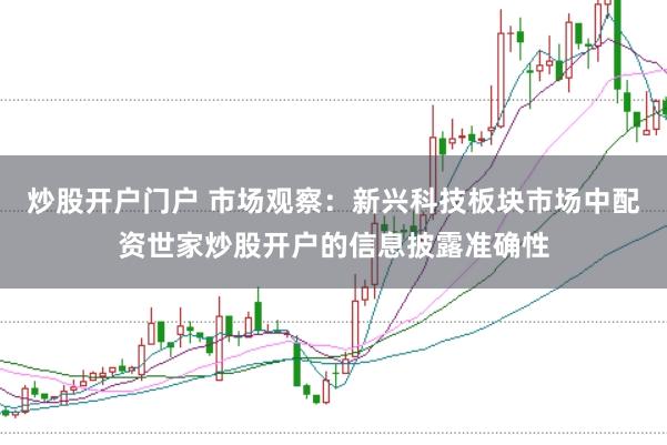 炒股开户门户 市场观察：新兴科技板块市场中配资世家炒股开户的信息披露准确性