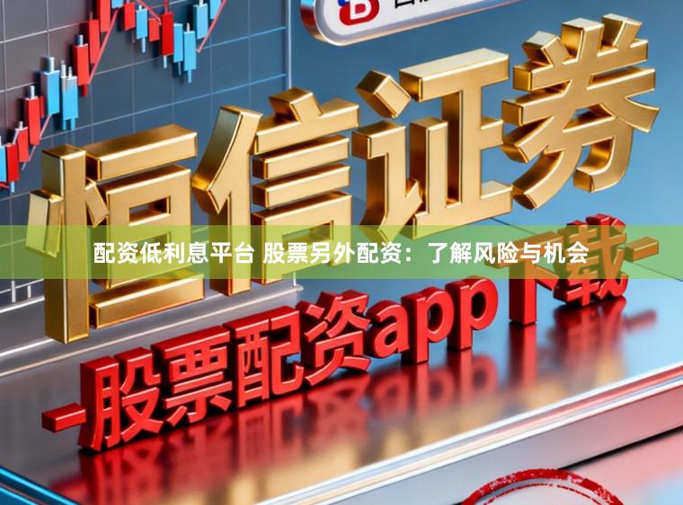 配资低利息平台 股票另外配资：了解风险与机会
