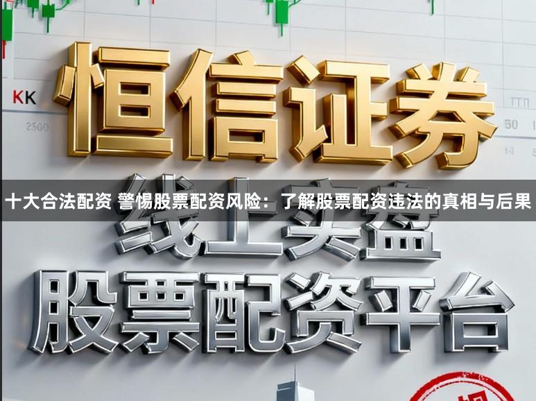 十大合法配资 警惕股票配资风险：了解股票配资违法的真相与后果