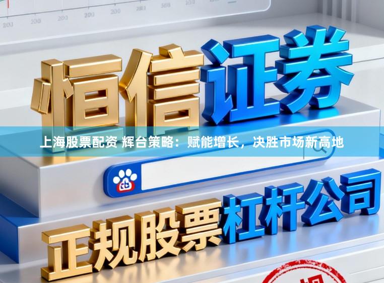 上海股票配资 辉台策略：赋能增长，决胜市场新高地
